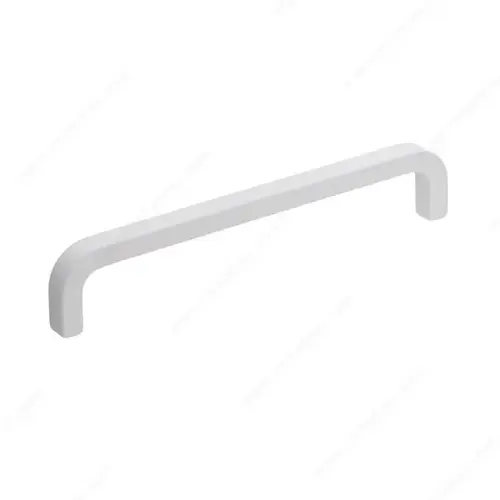 Modern Metal Pull - 2644 White Modern Metal Pull - 2644 White