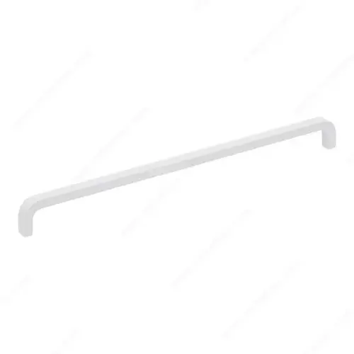 Modern Metal Pull - 2644 White Modern Metal Pull - 2644 White