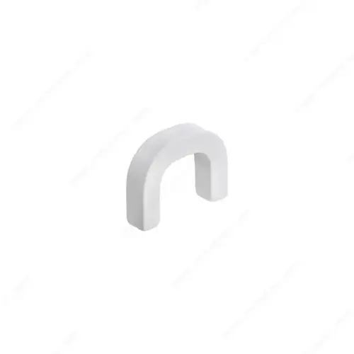 Modern Metal Pull - 2644 White Modern Metal Pull - 2644 White