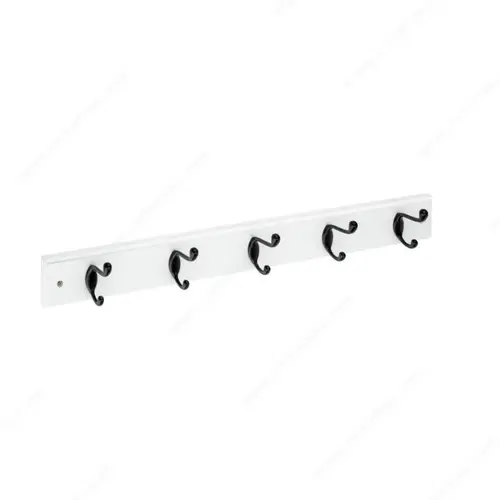 Utility Hook Rack - 1500 Matte Black Utility Hook Rack - 1500 Matte Black