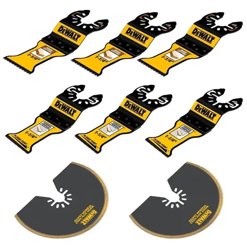 DEWALT Oscillating Blade Set, Bi-Metal DEWALT Oscillating Blade Set, Bi-Metal