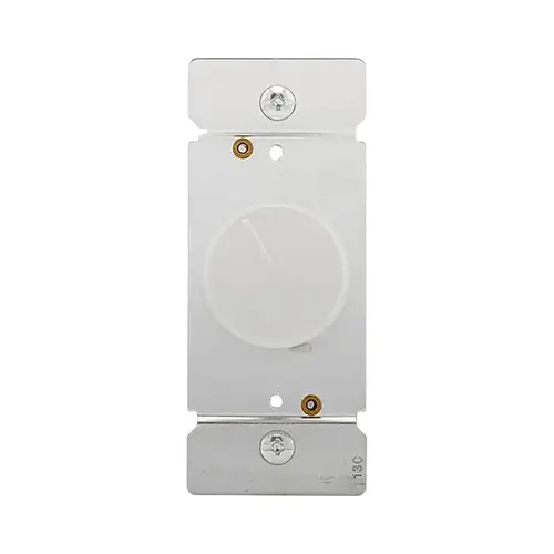 Eaton Cooper Wiring -K Fan Speed Controller, 1 -Pole, 1.5 A, 120 V, White Eaton Cooper Wiring -K Fan Speed Controller, 1 -Pole, 1.5 A, 120 V, White
