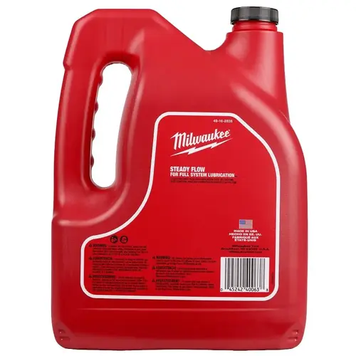 Milwaukee All-Season Bar and Chain Oil, Amber, >93 deg C Flash, 1 ga Milwaukee All-Season Bar and Chain Oil, Amber, >93 deg C Flash, 1 ga