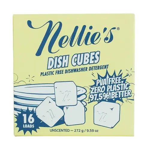 Nellie's Dishwasher Detergent, 16 Count, Cube Nellie's Dishwasher Detergent, 16 Count, Cube
