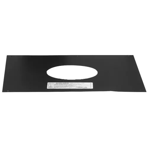 Selkirk Trim Plate, Stainless Steel, Black Selkirk Trim Plate, Stainless Steel, Black
