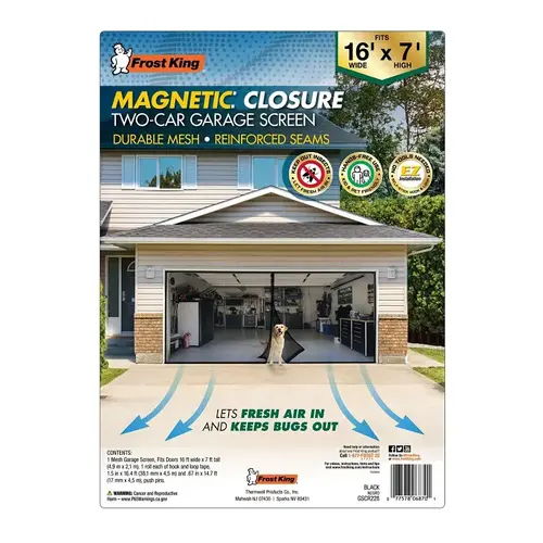 Frost King Garage Door Screen Frost King Garage Door Screen