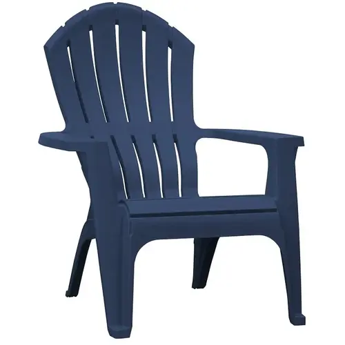 Adams RealComfort Adirondack Chair, 30 in W, 34 in D, 37-1/2 in H, Polypropylene Seat, Polypropylene Frame Adams RealComfort Adirondack Chair, 30 in W, 34 in D, 37-1/2 in H, Polypropylene Seat, Polypropylene Frame