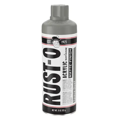 Rust-Oleum Rust-O Artist Paint, Matte, Space Dust, 11 oz Aerosol Can Rust-Oleum Rust-O Artist Paint, Matte, Space Dust, 11 oz Aerosol Can
