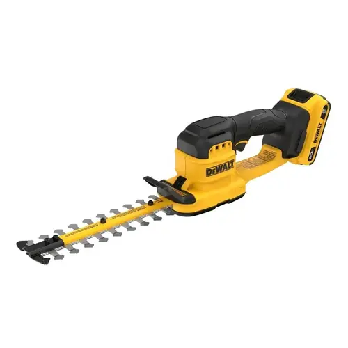 DEWALT MAX Cordless Compact Hedge Trimmer Kit, Battery Included, 2 Ah, 20 V, Lithium-Ion, 8 in L Blade DEWALT MAX Cordless Compact Hedge Trimmer Kit, Battery Included, 2 Ah, 20 V, Lithium-Ion, 8 in L Blade