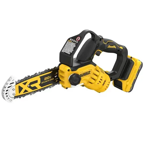 DEWALT MAX Cordless Pruning Chainsaw Kit, Battery Included, 4 Ah, 20 V, Lithium-Ion, 6 in Cutting Capacity DEWALT MAX Cordless Pruning Chainsaw Kit, Battery Included, 4 Ah, 20 V, Lithium-Ion, 6 in Cutting Capacity