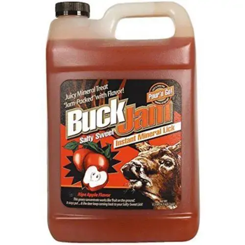 Buck Jam 1 Gal. Liquid Instant Mineral Lick Deer Attractant Buck Jam 1 Gal. Liquid Instant Mineral Lick Deer Attractant