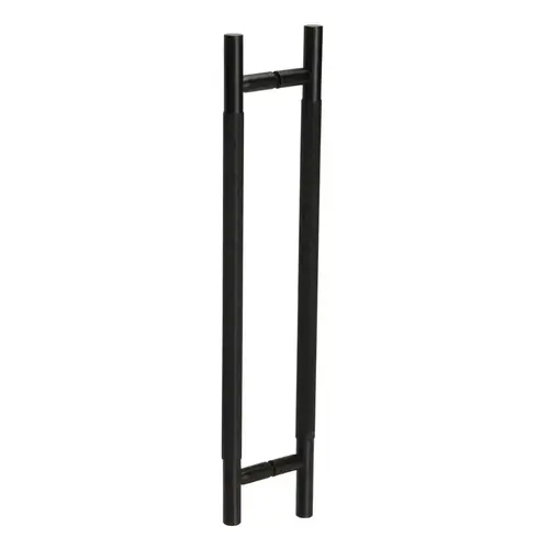 Knurled 48" Back-to-Back Ladder Handle - 36" Center-to-Center - Matte Black Knurled 48" Back-to-Back Ladder Handle - 36" Center-to-Center - Matte Black