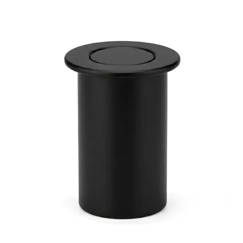 Dust Proof Floor Strike for Locking Ladder Pull - Matte Black Dust Proof Floor Strike for Locking Ladder Pull - Matte Black