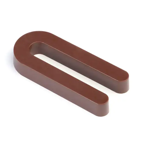 1/2" x 1-1/2" x 3-1/2" Plastic Horseshoe Shims, Brown Finish 1/2" x 1-1/2" x 3-1/2" Plastic Horseshoe Shims, Brown Finish
