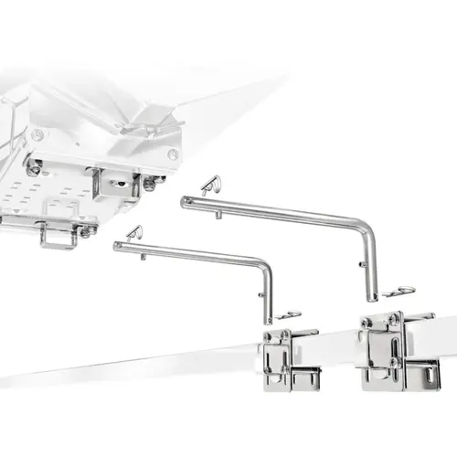 Dual Extended Side/Bulkhead or Square/Flat Rail Mount for Magma Rectangular Gas Grills Dual Extended Side/Bulkhead or Square/Flat Rail Mount for Magma Rectangular Gas Grills