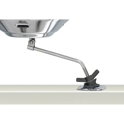 POW'R GRIP Fish Rod Holder Mount for Marine Kettle Grill POW'R GRIP Fish Rod Holder Mount for Marine Kettle Grill