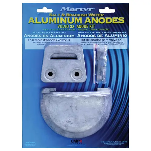 Aluminum Outdrive Anode Kit - Volvo CMSXKITA Aluminum Outdrive Anode Kit - Volvo CMSXKITA