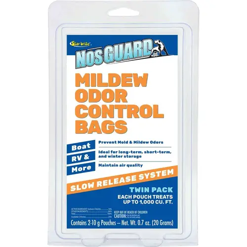 NosGUARD SG Mildew Odor Control Slow Release System, Twin-Pack NosGUARD SG Mildew Odor Control Slow Release System, Twin-Pack