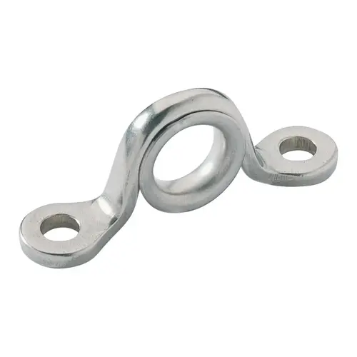 2 9/16" L X 5/8" Dia. Stainless Steel Eye Strap 2 9/16" L X 5/8" Dia. Stainless Steel Eye Strap