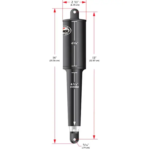 Replacement 102 Actuator - 24 Volt - 5/16" Hardware Replacement 102 Actuator - 24 Volt - 5/16" Hardware