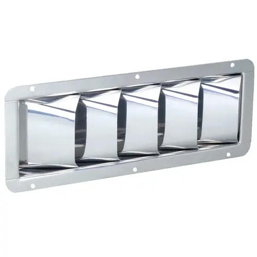 Stainless-Steel Louvered Vent Stainless-Steel Louvered Vent