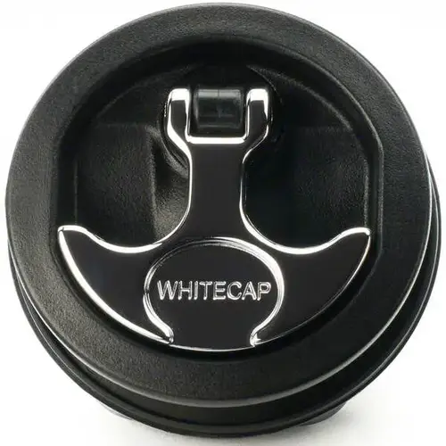 T-Handle Surface Mount Latch, Black/Chrome T-Handle Surface Mount Latch, Black/Chrome