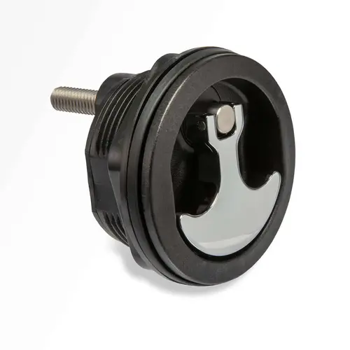 Lift Handle, Compression Latch, Black, Chrome Lift Handle, Compression Latch, Black, Chrome