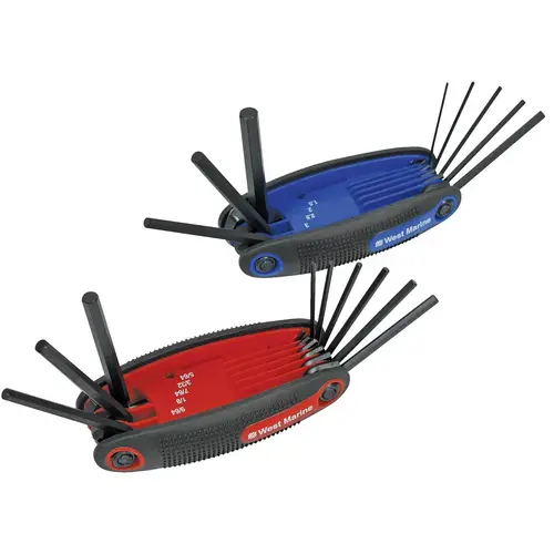 Folding SAE & Metric Hex Key 2-Pack Folding SAE & Metric Hex Key 2-Pack