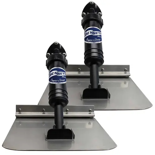 Self-Leveling Trim Tab System 10" x 10" for Boats 17 ft-20 ft Self-Leveling Trim Tab System 10" x 10" for Boats 17 ft-20 ft