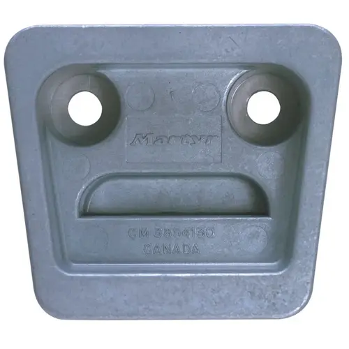 Aluminum Volvo SX Gimbal Plate Anode, 3854130 Aluminum Volvo SX Gimbal Plate Anode, 3854130