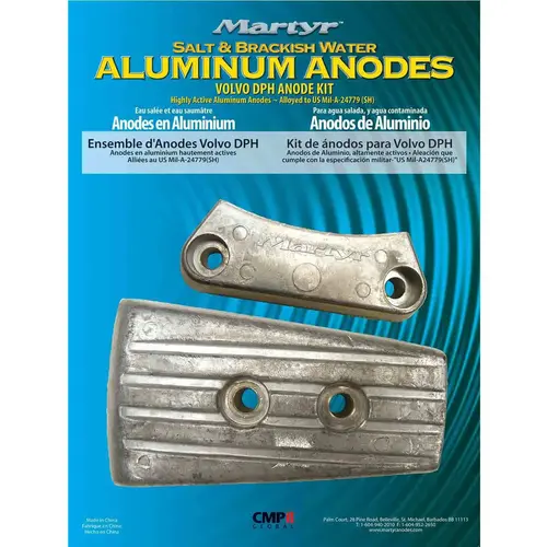 Volvo Penta Anode Kit, DPH/DPR Drives Volvo Penta Anode Kit, DPH/DPR Drives