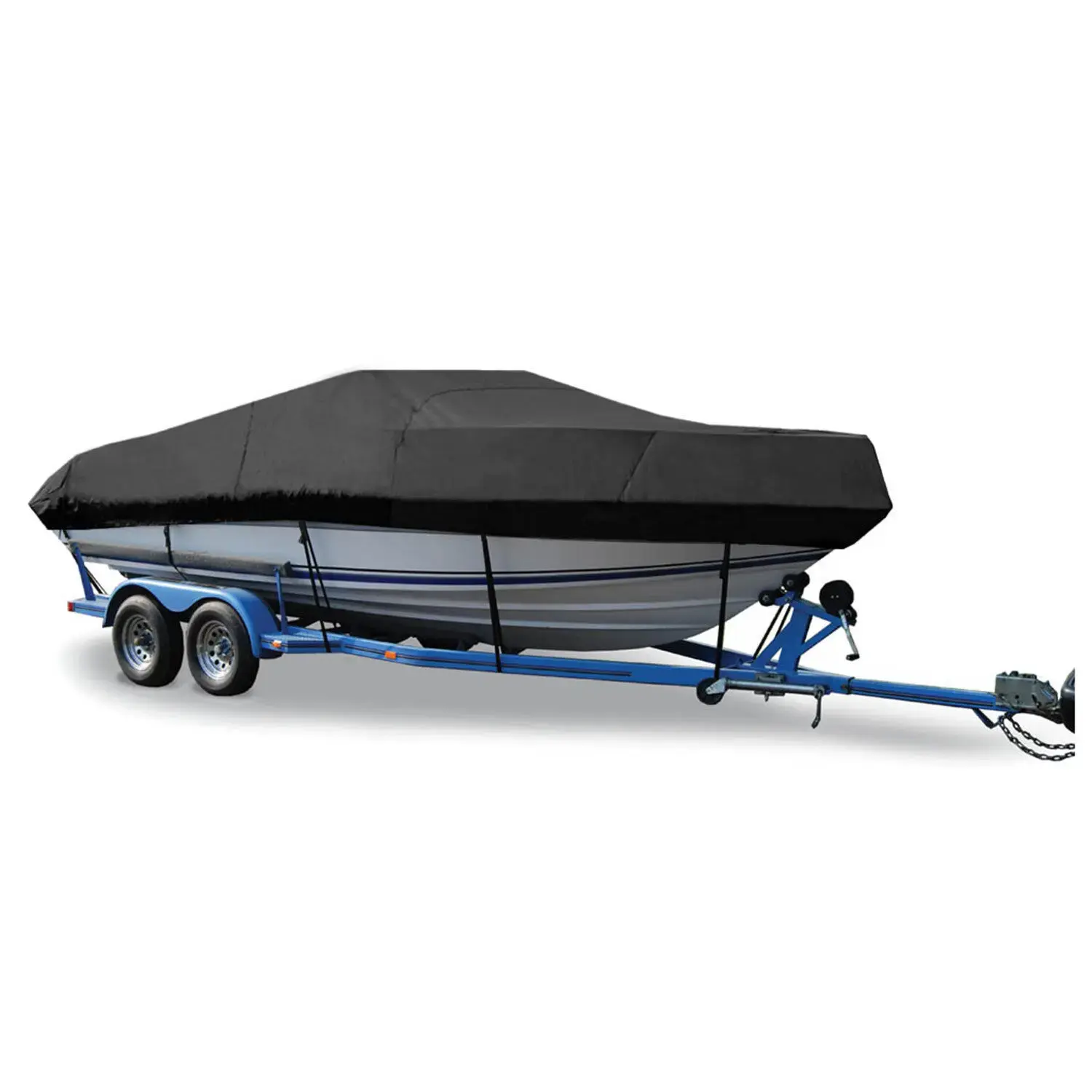 TAYLOR MADE PRODUCTS V-Hull Cuddy Cabin Cover I/O Black Hot Shot 21 ft5-22 ft4 102 Beam 72722OR