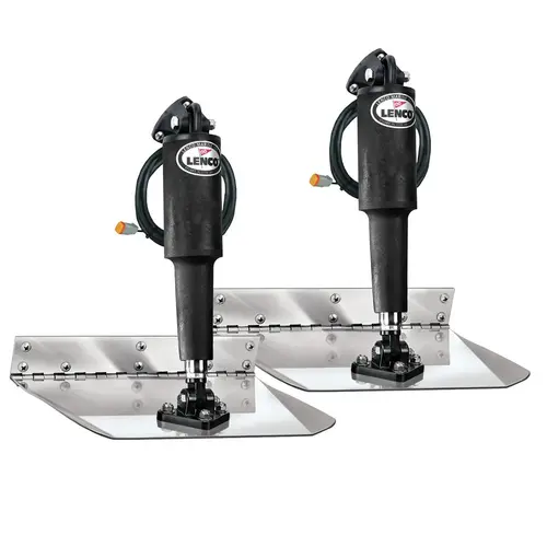 Standard Mount Electro-Polished Trim Tab Kit with 9x12 Plates Standard Mount Electro-Polished Trim Tab Kit with 9x12 Plates