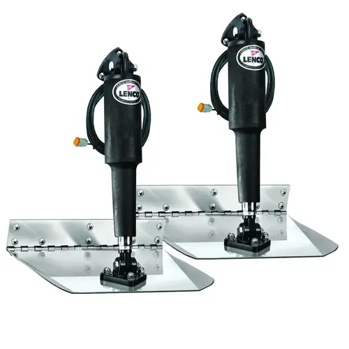 Standard Mount Electro-Polished Trim Tab Kit with 12x12 Plates Standard Mount Electro-Polished Trim Tab Kit with 12x12 Plates