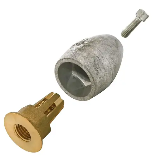 Aluminum Prop Nut Aluminum Prop Nut Anodes, 2.5" OD, 3.5" Length Aluminum Prop Nut Aluminum Prop Nut Anodes, 2.5" OD, 3.5" Length
