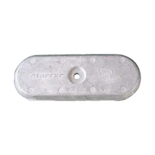Bolt-On Aluminum Medium Streamlined Hull Anode, 3.16" x 8.5" x 0.5" Bolt-On Aluminum Medium Streamlined Hull Anode, 3.16" x 8.5" x 0.5"