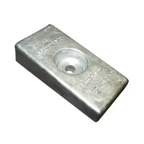 Aluminum Anode for Honda, 1.4" x 2.8" x 0.7" Aluminum Anode for Honda, 1.4" x 2.8" x 0.7"
