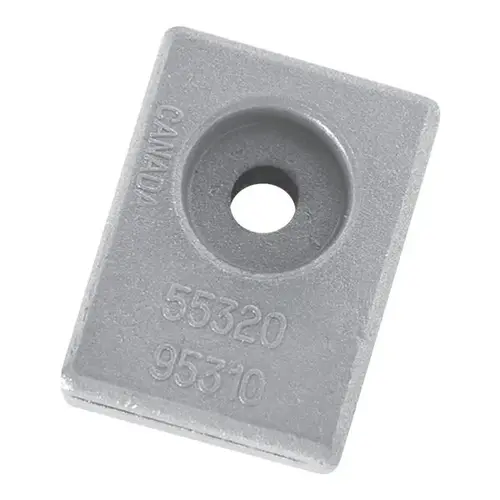 Aluminum Small Block Anode for Suzuki, 1.2" x 1.6" x 0.5" Aluminum Small Block Anode for Suzuki, 1.2" x 1.6" x 0.5"