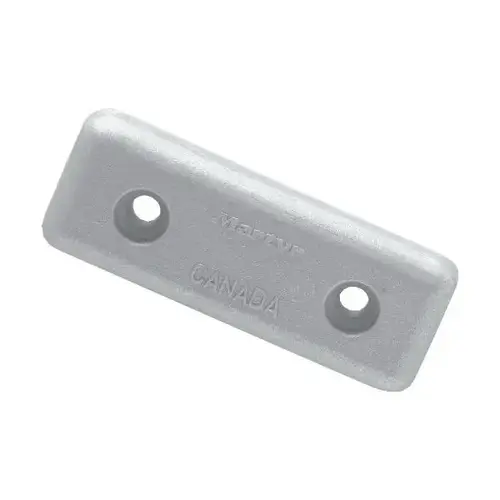 Bolt-On Aluminum Hull Anode, 1.2" x 3.25" x 0.45" Bolt-On Aluminum Hull Anode, 1.2" x 3.25" x 0.45"