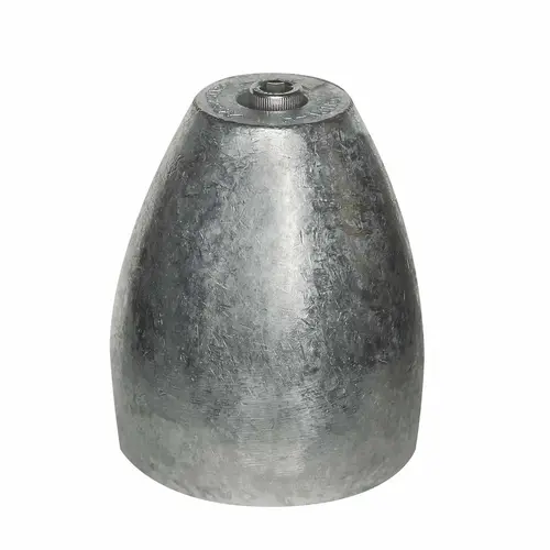Replacement Aluminum Prop Nut Anodes, 3.34" OD, 3.84" Length Replacement Aluminum Prop Nut Anodes, 3.34" OD, 3.84" Length