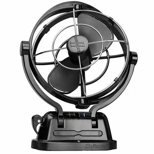 Sirocco II Cabin Fan, Multi-Position, Black Sirocco II Cabin Fan, Multi-Position, Black