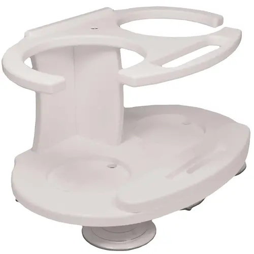 Double-Tumbler Cup Holder White Double-Tumbler Cup Holder White