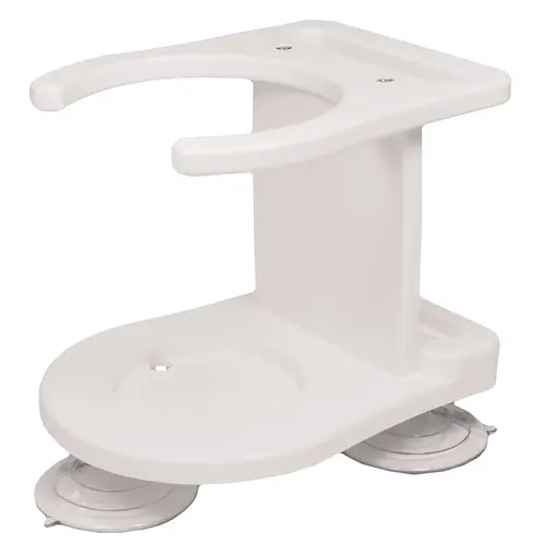 1-Tumbler Poly Holder White 1-Tumbler Poly Holder White