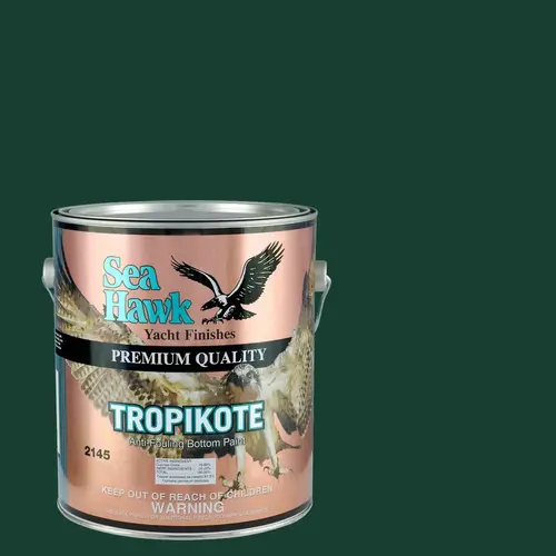 TropiKote Antifouling Paint, Green, Gallon TropiKote Antifouling Paint, Green, Gallon