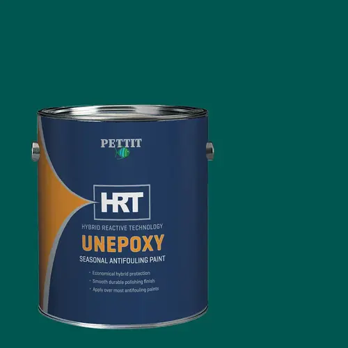 Unepoxy HRT Seasonal Antifouling Paint, Green, Gallon Unepoxy HRT Seasonal Antifouling Paint, Green, Gallon