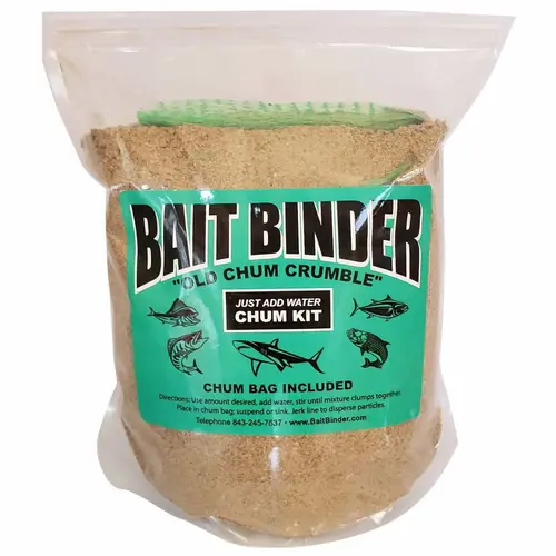 4 lb. Bait Binder Old Chum Crumble Chum Kit Brown 4 lb. Bait Binder Old Chum Crumble Chum Kit Brown