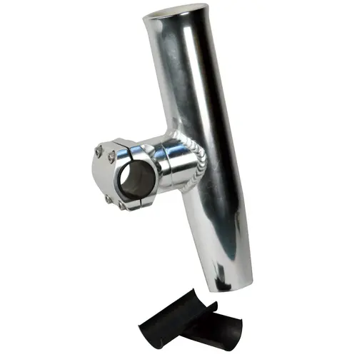 Aluminum Adjustable Rod Holder, Fits 1-1/2" or 1-2/3" Measured Outside Diameter Silver Aluminum Adjustable Rod Holder, Fits 1-1/2" or 1-2/3" Measured Outside Diameter Silver