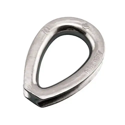 5/8" Stainless Steel Extra Heavy Duty Thimble 5/8" Stainless Steel Extra Heavy Duty Thimble