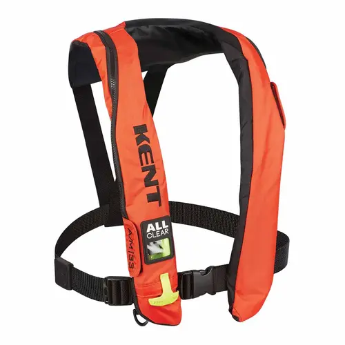 A/M-33 All Clear Automatic/ Manual Inflatable Life Jacket, Orange A/M-33 All Clear Automatic/ Manual Inflatable Life Jacket, Orange