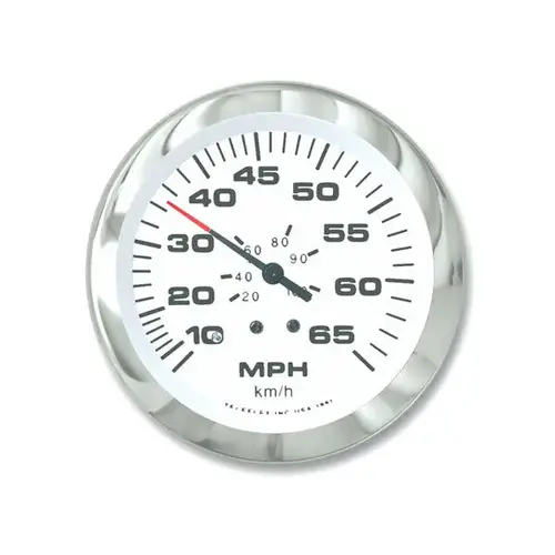 Lido Series Speedometer Kit, 65 mph White Lido Series Speedometer Kit, 65 mph White